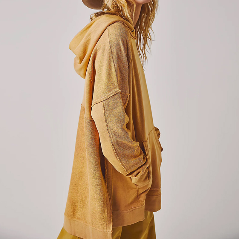 vintage cotton women hoodie